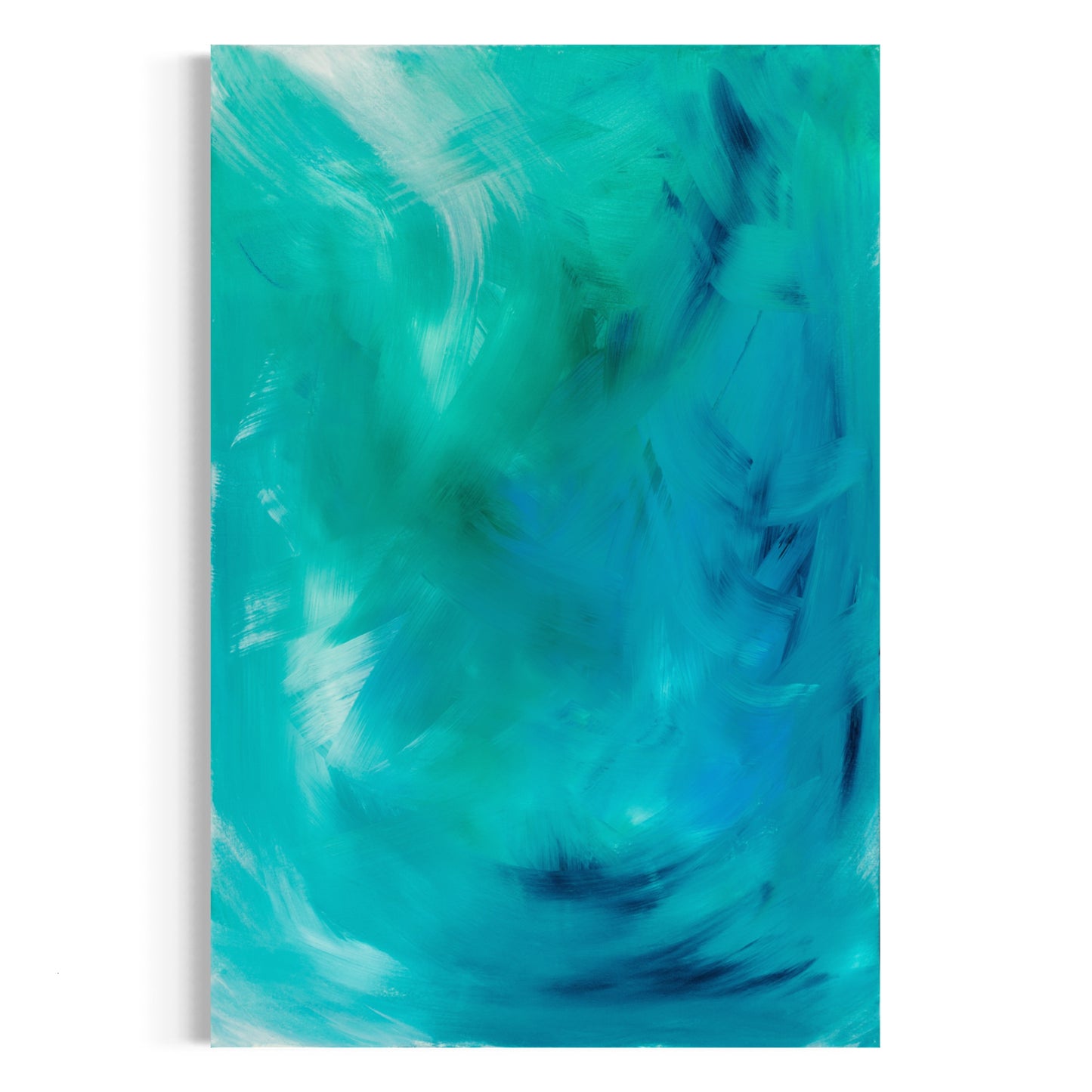 Maybe If I Keep Moving I Can Stop Time - Canvas - Art by Kat Newman